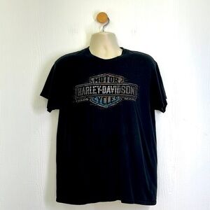 Harley Davidson - 2019 Hellbender Marietta Atlanta GA Skull Short Sleeve Shirt L